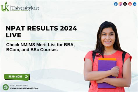 NPAT BBA Result 2024 (Out): Download NMIMS NPAT Merit .